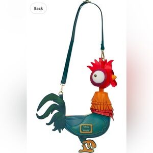 New Loungefly Disney Moana Hei Hei Rooster crossbody shoulder bag purse